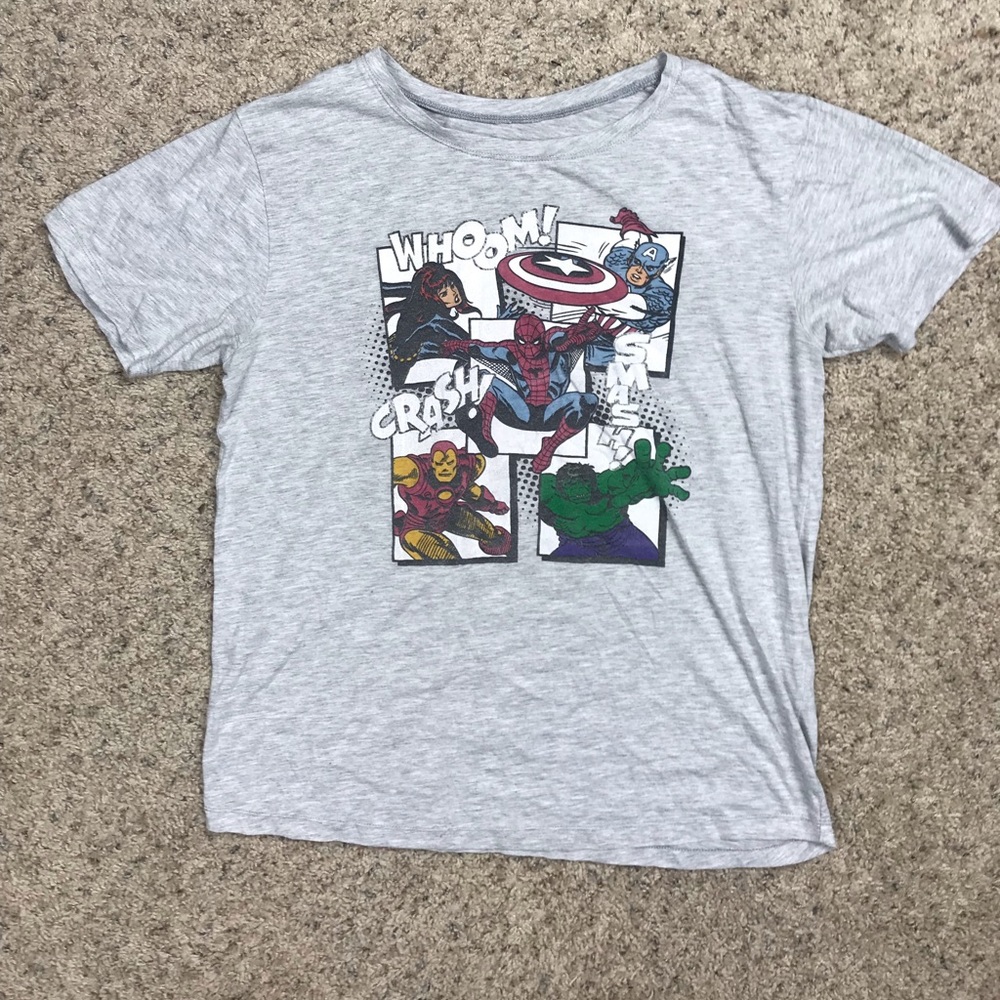 Vintage marvel comic shirt.